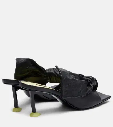 Givenchy Boudoir Bow leather mules | Thumbnail 3