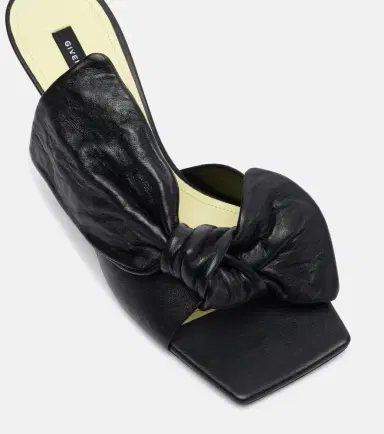 Givenchy Boudoir Bow leather mules | Thumbnail 4