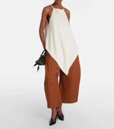 Balenciaga Crêpe balloon pants | Thumbnail 2