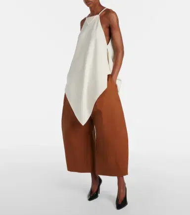 Balenciaga Crêpe balloon pants | Thumbnail 7