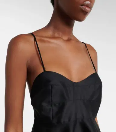 RÓHE Róhe Peplum wool and silk bustier top | Thumbnail 5 RÓHE Róhe Peplum wool and silk bustier top | Thumbnail 5