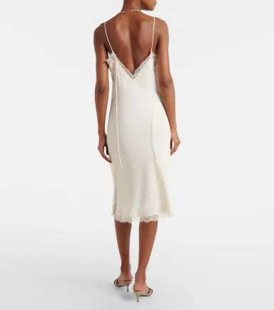 RÓHE Róhe Lace-trimmed slip dress | Thumbnail 3 RÓHE Róhe Lace-trimmed slip dress | Thumbnail 3