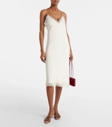 RÓHE Róhe Lace-trimmed slip dress | Thumbnail 5 RÓHE Róhe Lace-trimmed slip dress | Thumbnail 5