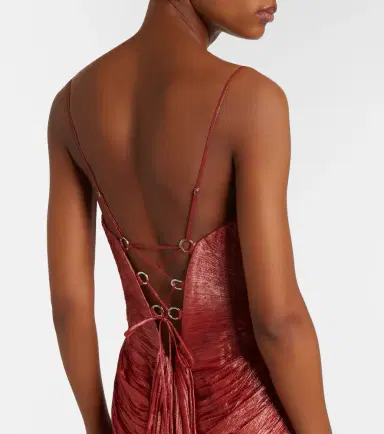 Maria Lucia Hohan Cecilia draped silk muslin bustier gown | Thumbnail 4 Maria Lucia Hohan Cecilia draped silk muslin bustier gown | Thumbnail 4