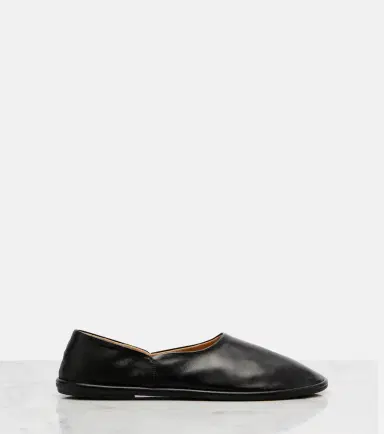The Row Canal leather slip-on shoes | Thumbnail 3