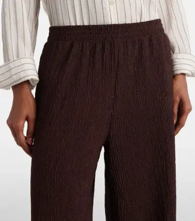 Jade Swim Mika seersucker wide-leg pants | Thumbnail 2