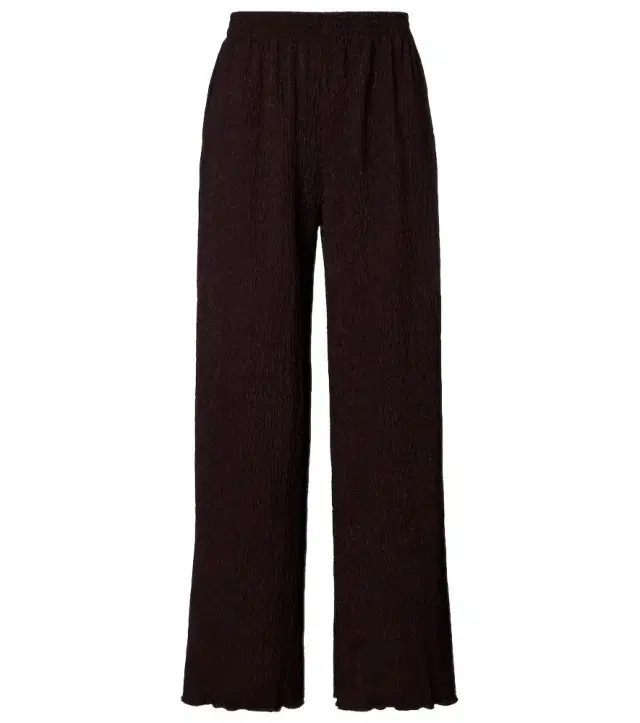 Mika seersucker wide-leg pants