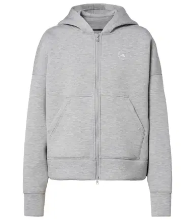 Adidas by Stella McCartney Scuba jersey zip-up hoodie | Thumbnail 1