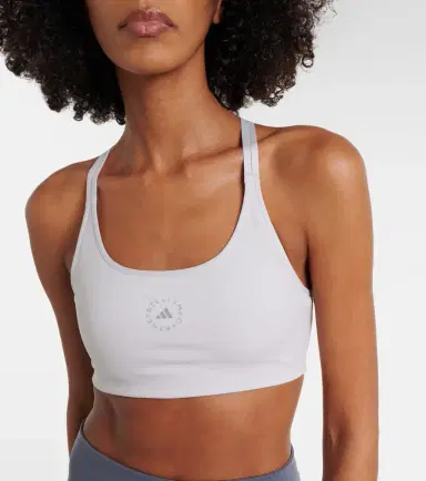 Adidas by Stella McCartney Logo sports bra | Thumbnail 5 Adidas by Stella McCartney Logo sports bra | Thumbnail 5