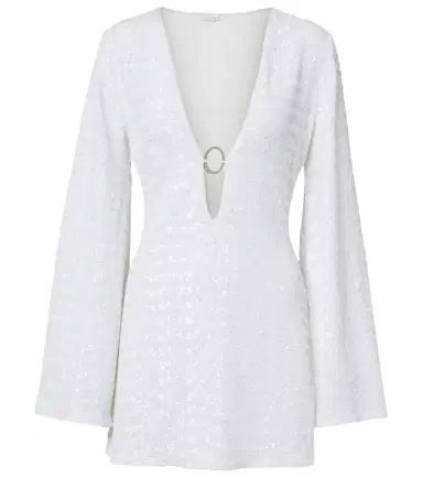 Oséree Oséree Bridal sequined minidress | Thumbnail 1