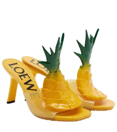 Loewe Paula's Ibiza Petal PVC mules | Thumbnail 1
