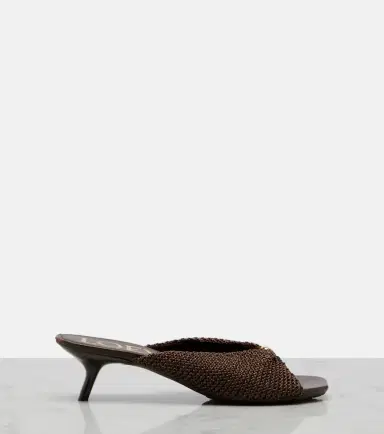 Loewe Paula's Ibiza Pebble Soft mules | Thumbnail 2