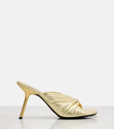 Loewe Paula's Ibiza Pebble Soft leather mules | Thumbnail 2