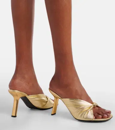Loewe Paula's Ibiza Pebble Soft leather mules | Thumbnail 6