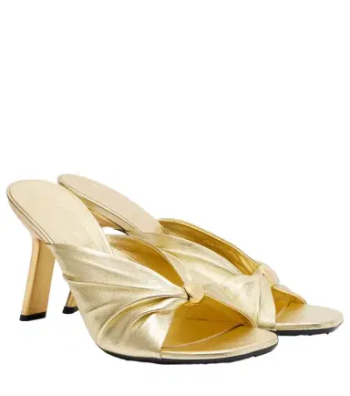 Loewe Paula's Ibiza Pebble Soft leather mules | Thumbnail 1