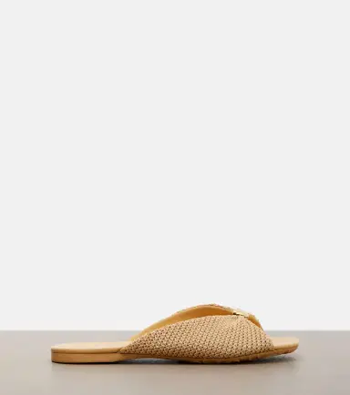 Loewe Paula's Ibiza Pebble Soft slides | Thumbnail 2