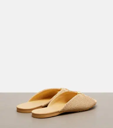Loewe Paula's Ibiza Pebble Soft slides | Thumbnail 4