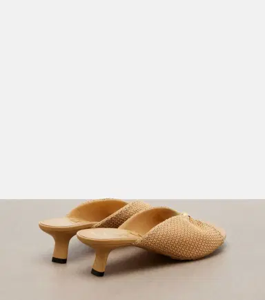 Loewe Paula's Ibiza Pebble Soft mules | Thumbnail 3