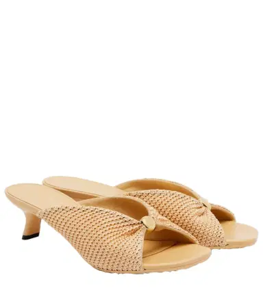 Loewe Paula's Ibiza Pebble Soft mules | Thumbnail 1