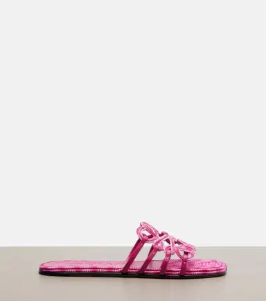 Loewe Paula's Ibiza Petal Anagram canvas slides | Thumbnail 2 Loewe Paula's Ibiza Petal Anagram canvas slides | Thumbnail 2