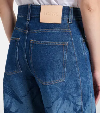 Loewe Paula's Ibiza printed barrel-leg jeans | Thumbnail 4