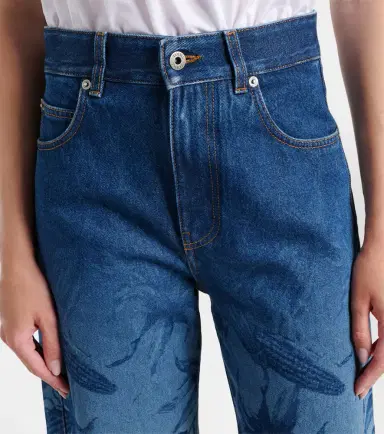 Loewe Paula's Ibiza printed barrel-leg jeans | Thumbnail 7