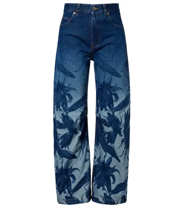 Paula's Ibiza printed barrel-leg jeans