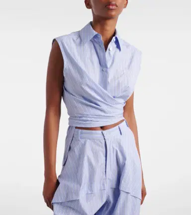 Loewe Paula's Ibiza striped cotton poplin shirt | Thumbnail 2 Loewe Paula's Ibiza striped cotton poplin shirt | Thumbnail 2
