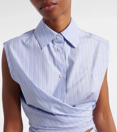 Loewe Paula's Ibiza striped cotton poplin shirt | Thumbnail 5 Loewe Paula's Ibiza striped cotton poplin shirt | Thumbnail 5