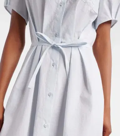 Loewe Paula's Ibiza Anagram cotton-blend shirt dress | Thumbnail 2