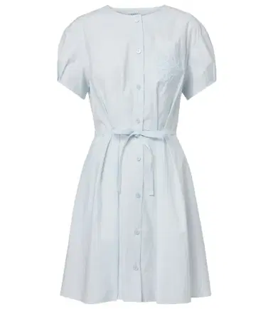 Loewe Paula's Ibiza Anagram cotton-blend shirt dress | Thumbnail 1
