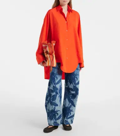 Loewe Paula's Ibiza cotton poplin shirt | Thumbnail 6 Loewe Paula's Ibiza cotton poplin shirt | Thumbnail 6