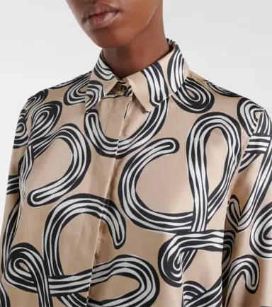 Loewe Paula's Ibiza Anagram silk shirt | Thumbnail 6 Loewe Paula's Ibiza Anagram silk shirt | Thumbnail 6