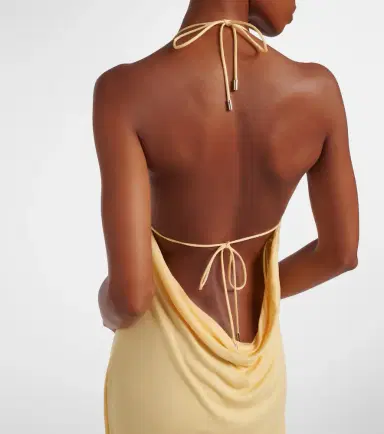 Loewe Paula's Ibiza crêpe jersey maxi dress | Thumbnail 3