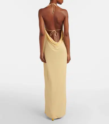 Loewe Paula's Ibiza crêpe jersey maxi dress | Thumbnail 5