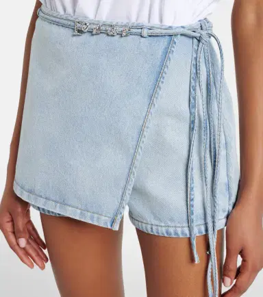 Loewe Paula's Ibiza denim skort | Thumbnail 3 Loewe Paula's Ibiza denim skort | Thumbnail 3