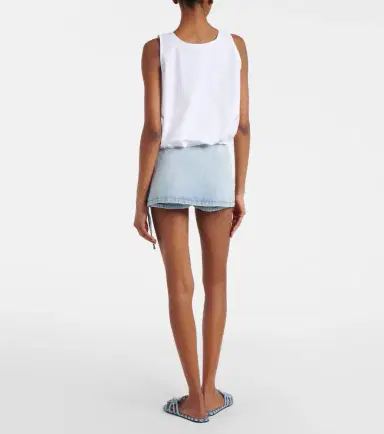 Loewe Paula's Ibiza denim skort | Thumbnail 5 Loewe Paula's Ibiza denim skort | Thumbnail 5