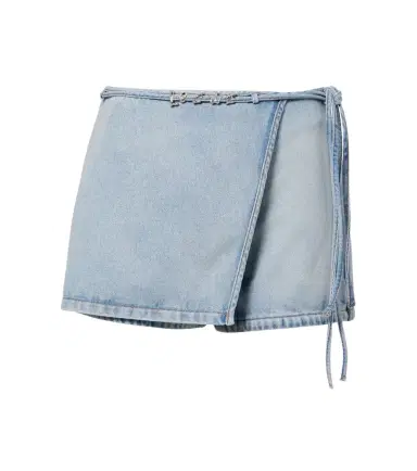 Loewe Paula's Ibiza denim skort | Thumbnail 1 Loewe Paula's Ibiza denim skort | Thumbnail 1