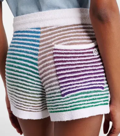Loewe Paula's Ibiza striped cotton-blend shorts | Thumbnail 3 Loewe Paula's Ibiza striped cotton-blend shorts | Thumbnail 3