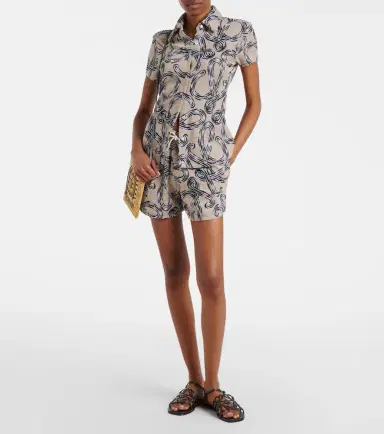 Loewe Paula's Ibiza Anagram cotton-blend shirt | Thumbnail 4