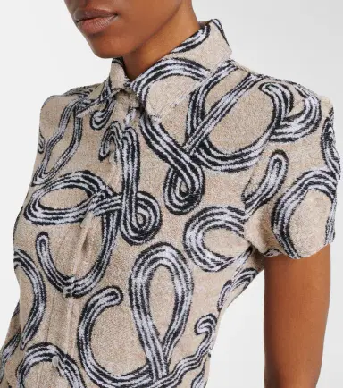 Loewe Paula's Ibiza Anagram cotton-blend shirt | Thumbnail 5