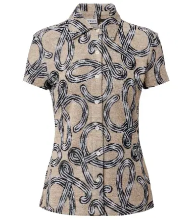 Loewe Paula's Ibiza Anagram cotton-blend shirt | Thumbnail 1