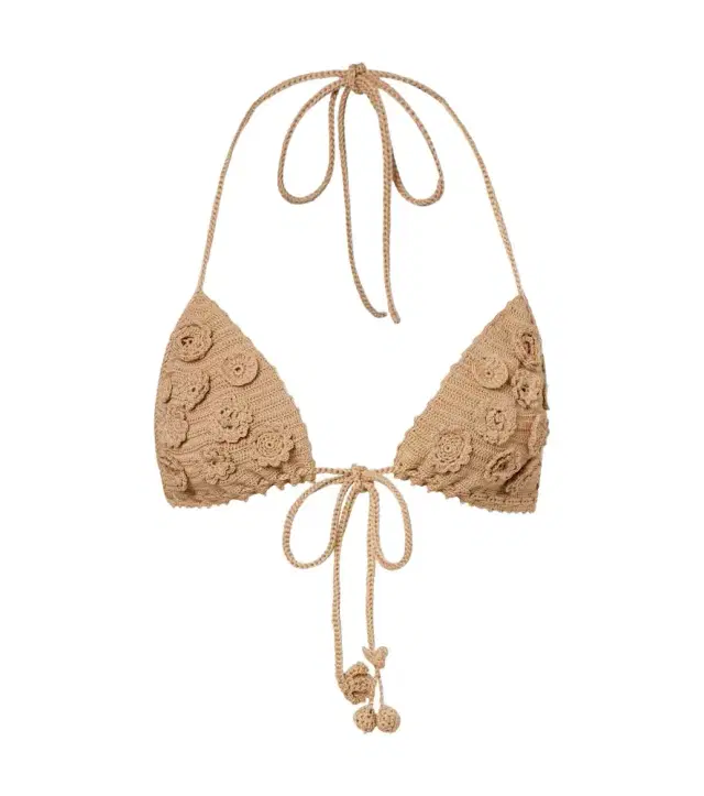 Paula's Ibiza crochet cotton bra top
