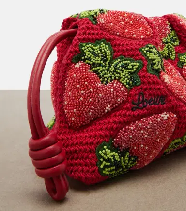 Loewe Paula's Ibiza Flamenco Mini beaded clutch | Thumbnail 2