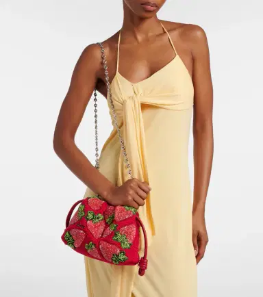 Loewe Paula's Ibiza Flamenco Mini beaded clutch | Thumbnail 6