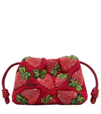 Loewe Paula's Ibiza Flamenco Mini beaded clutch | Thumbnail 1
