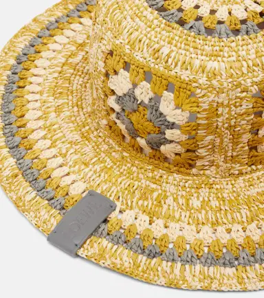 Loewe Paula's Ibiza crochet raffia bucket hat | Thumbnail 2