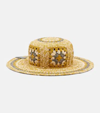Loewe Paula's Ibiza crochet raffia bucket hat | Thumbnail 3