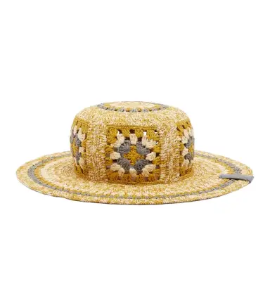 Loewe Paula's Ibiza crochet raffia bucket hat | Thumbnail 1