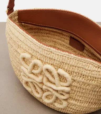 Loewe Paula's Ibiza Eclipse raffia crossbody bag | Thumbnail 4